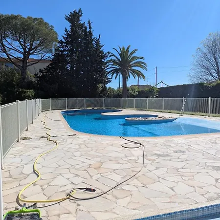 La Pause Antiboise, Parking Et Piscine דירה *